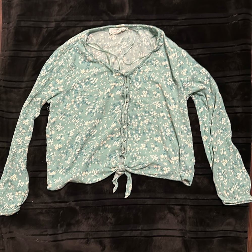 Floral Juniors Blouse